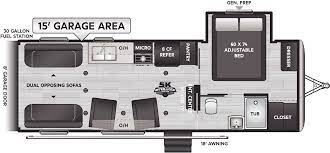 2022 KEYSTONE IMPACT 25V, , floor-plans-day image number 0